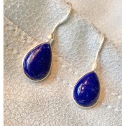 685 boucles d'oreilles lapis lazuli argent sterling